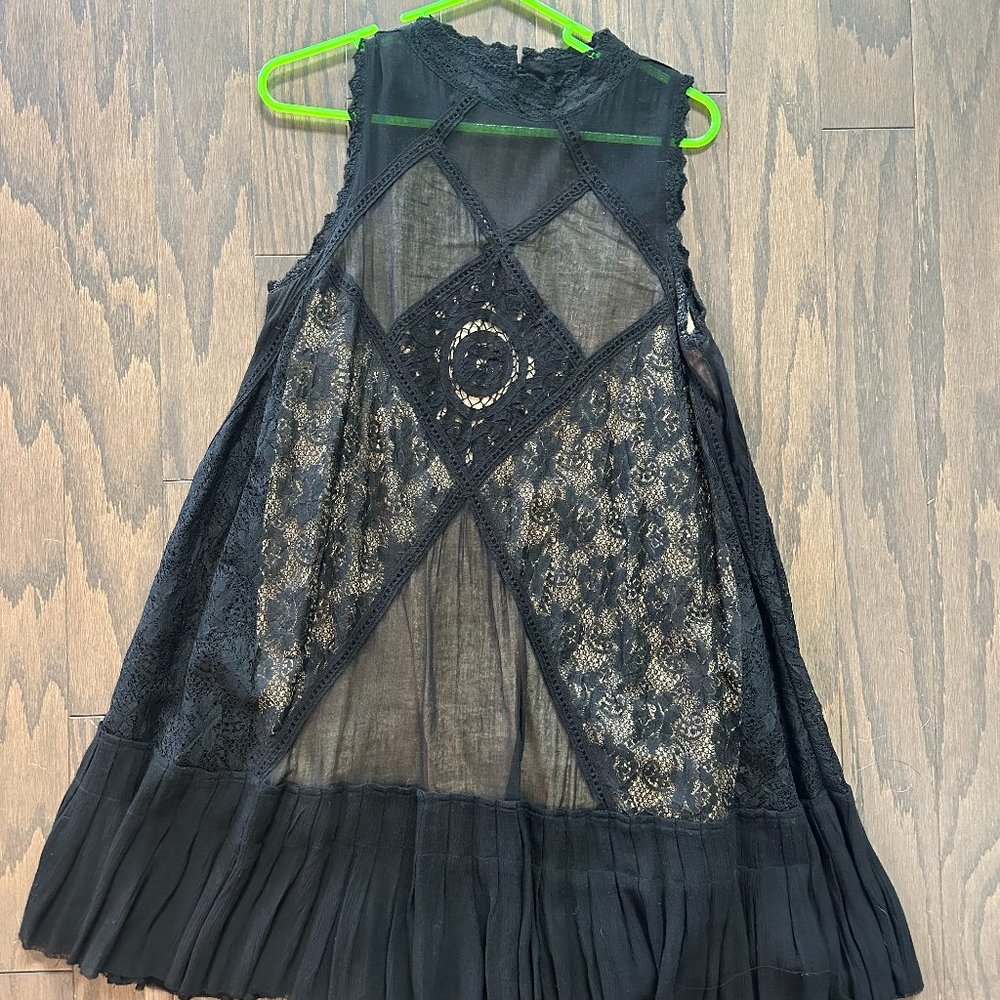 Free People Black Dress